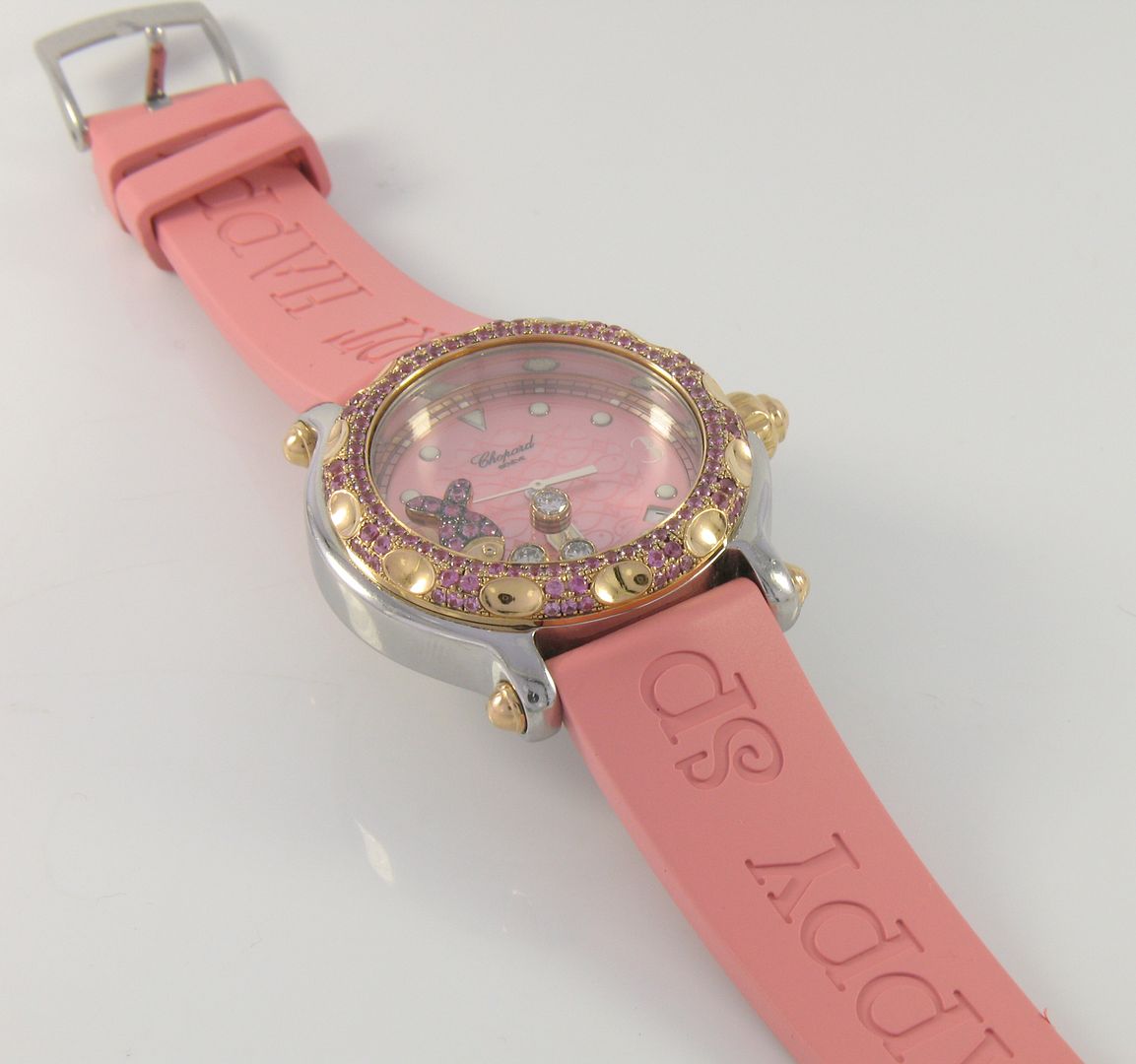 chopard happy sport pink